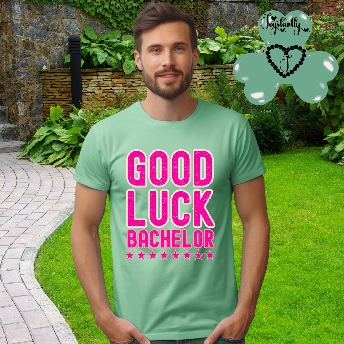 Heather Mint Shirt. Funny Groomsmen's Shirt