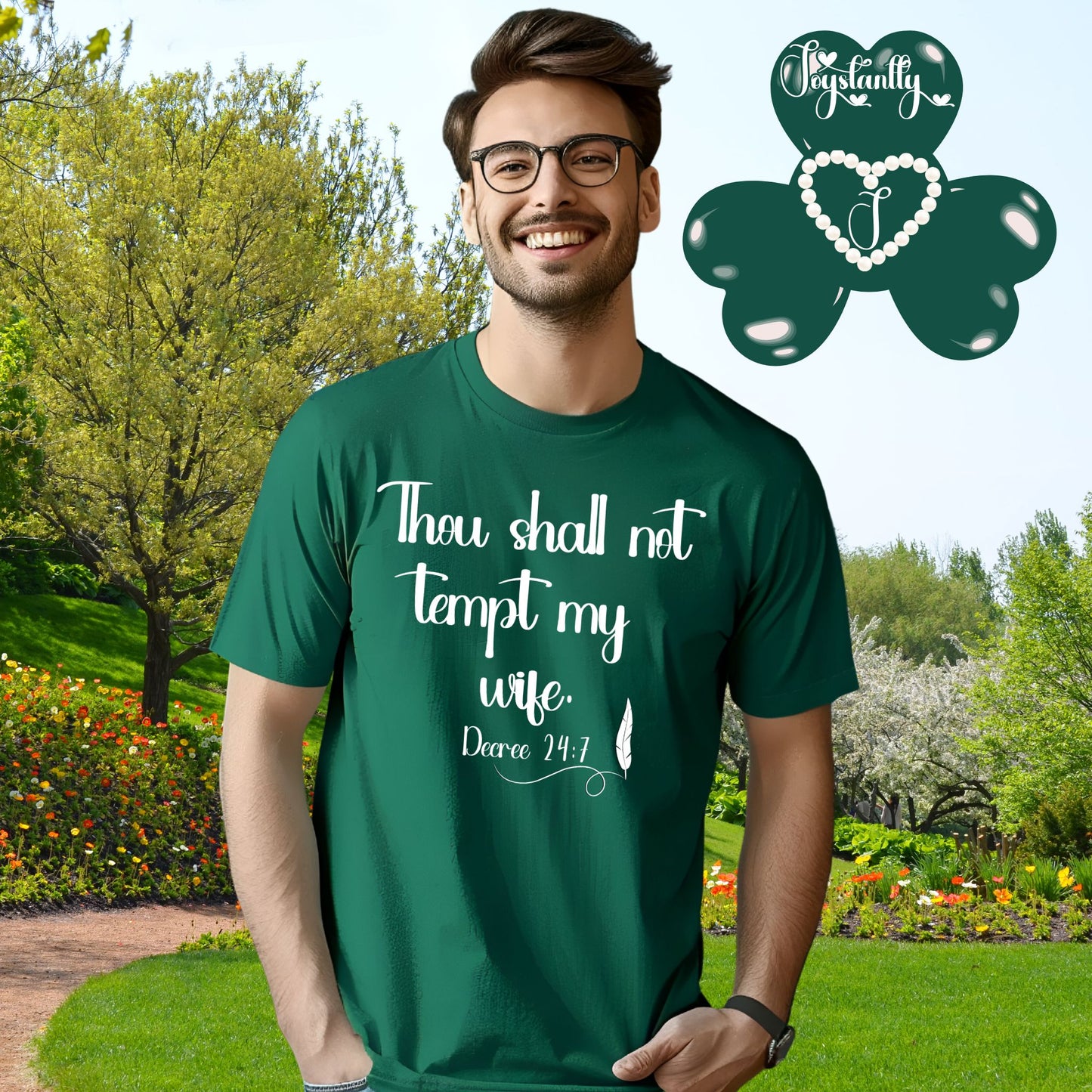Kelly Green Shirt. Funny Shirt For Newlyweds