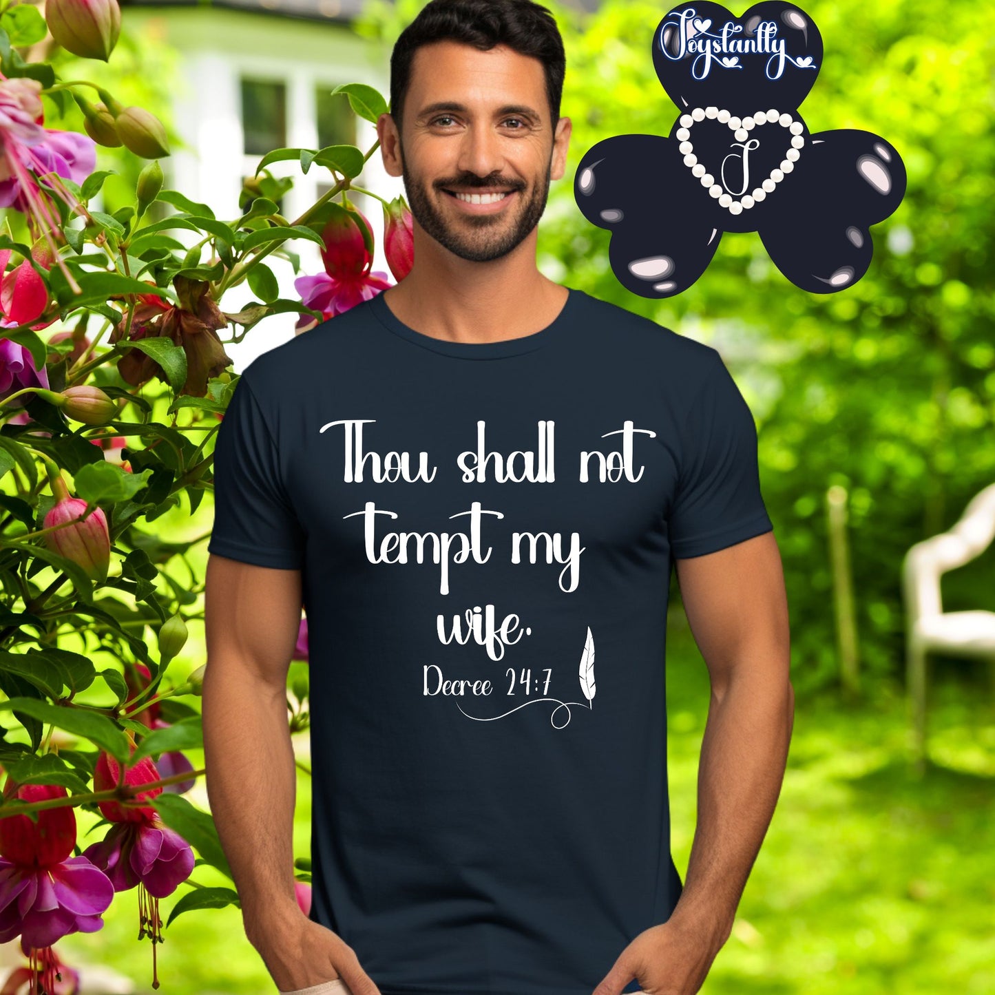 Navy Blue Shirt. Funny Shirt For Newlyweds