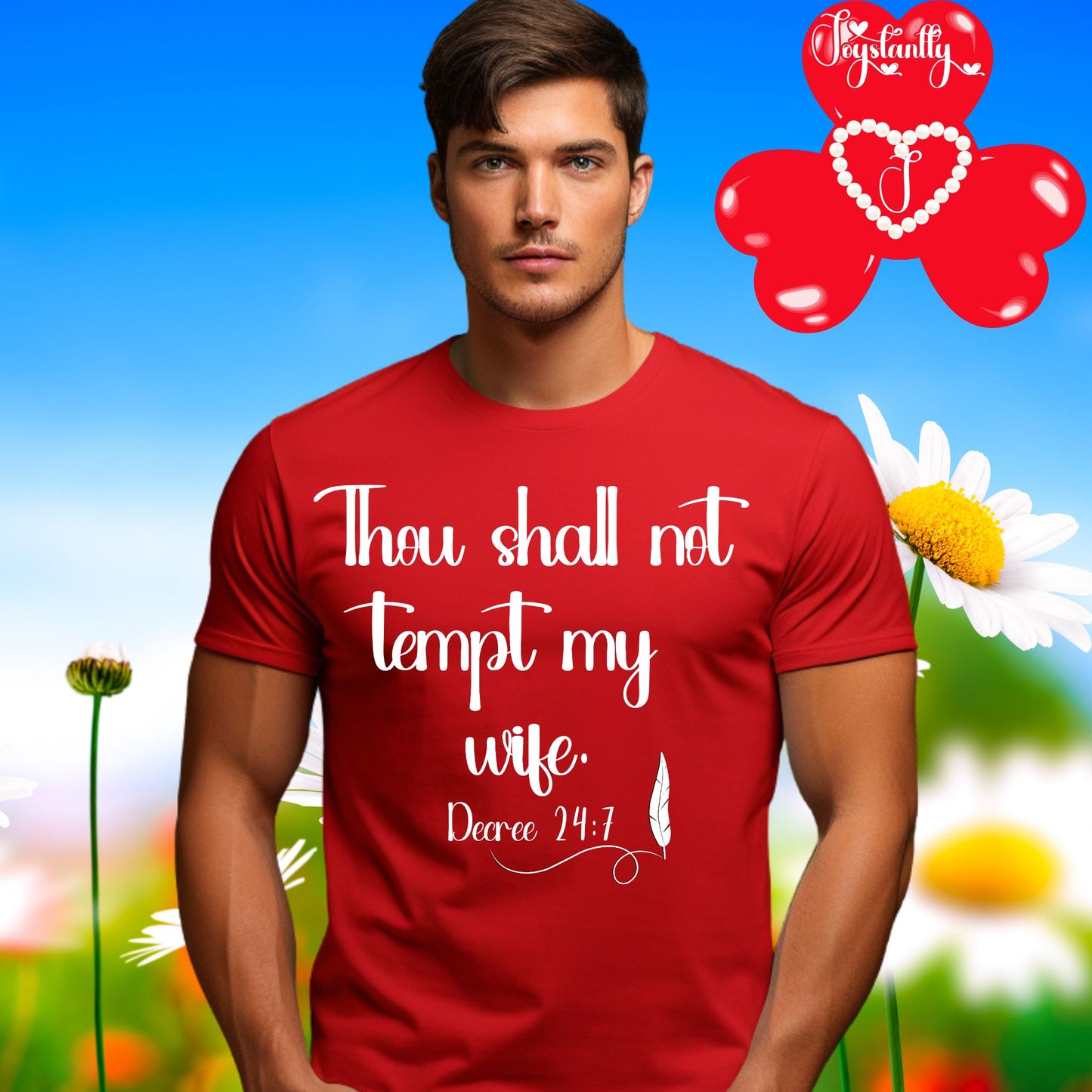 Red Shirt. Funny Shirt For Newlyweds