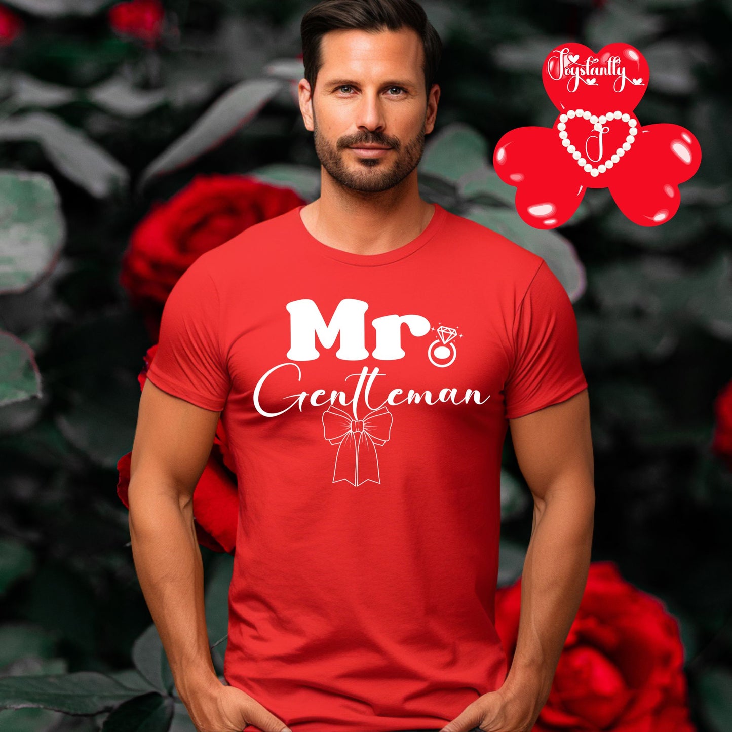 Red T-shirt. Happy Husband T-shirt