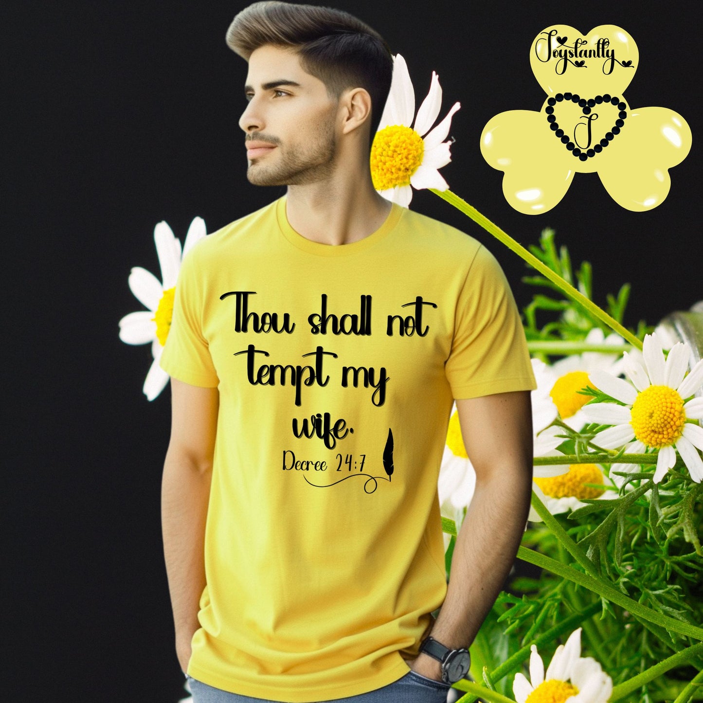 Yellow Shirt. Funny Shirt For Newlyweds
