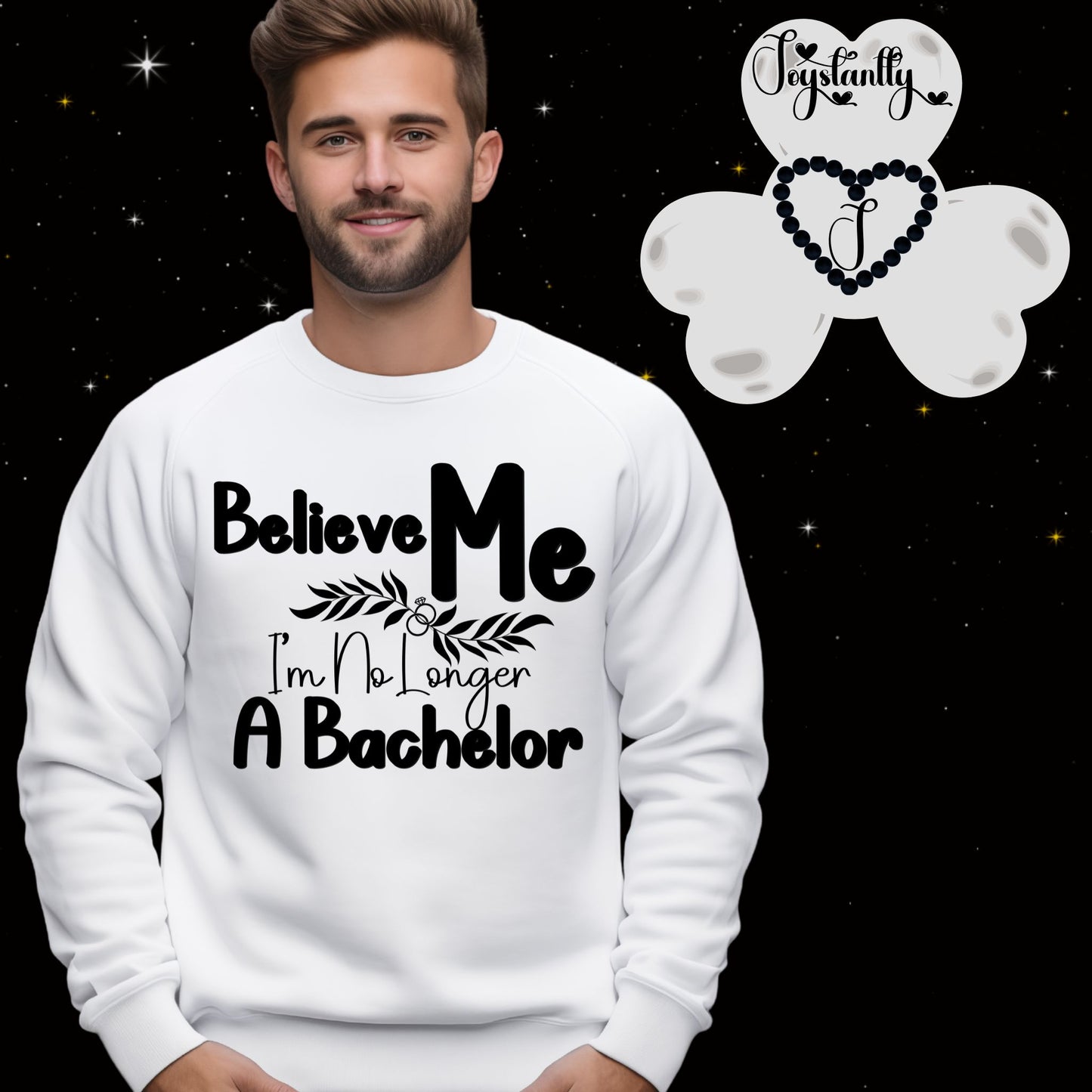 Funny white Sweatshirt for Honeymoon. Honeymoon Sweatshirt For Grooms.