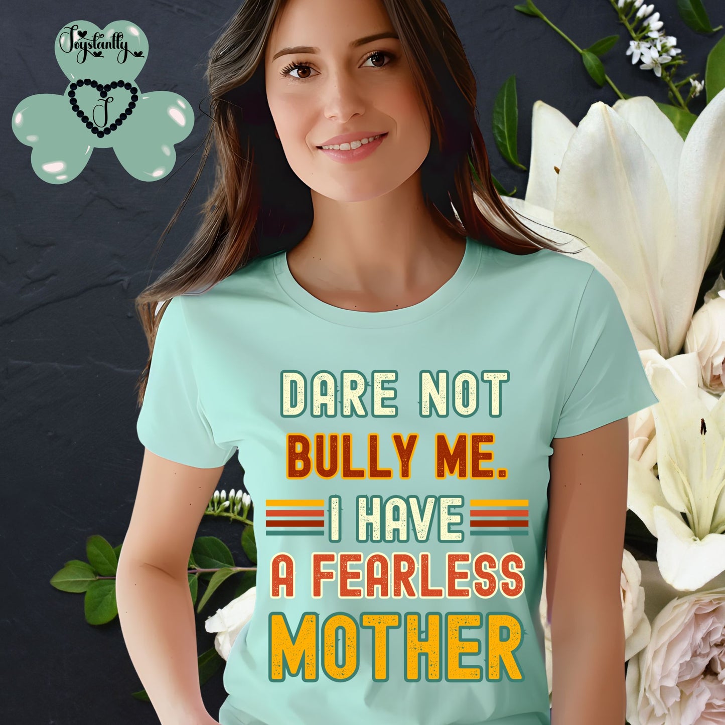 Perfect Shirt For Brave Moms. Mother's Day Heather Mint Shirt. Perfect Gift for Mothers