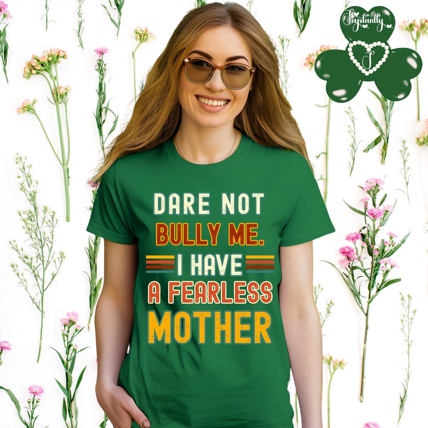 Perfect Shirt For Brave Moms. Mother's Day Kelly Green Shirt. Perfect Gift for Mothers