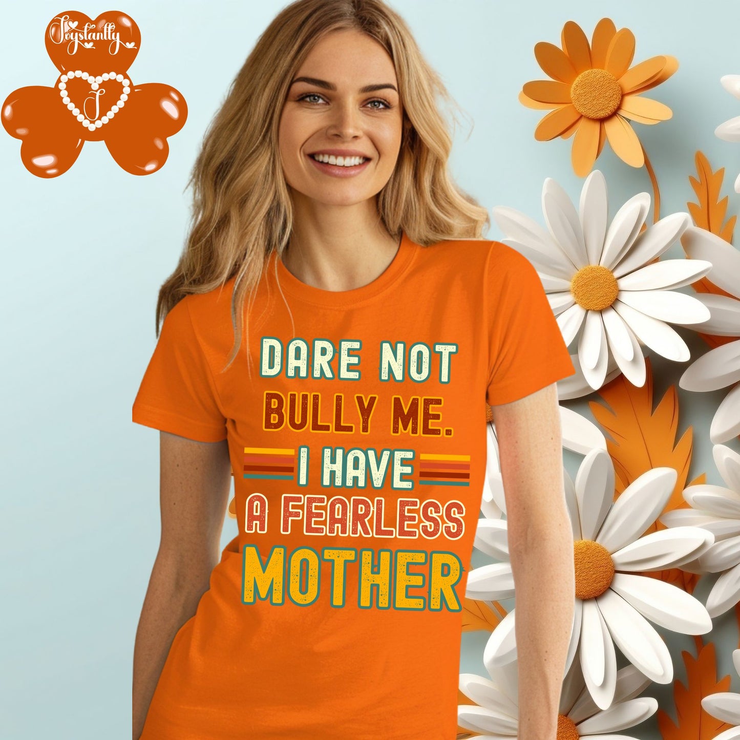 Perfect Shirt For Brave Moms. Mother's Day Orange Shirt. Perfect Gift for Mothers