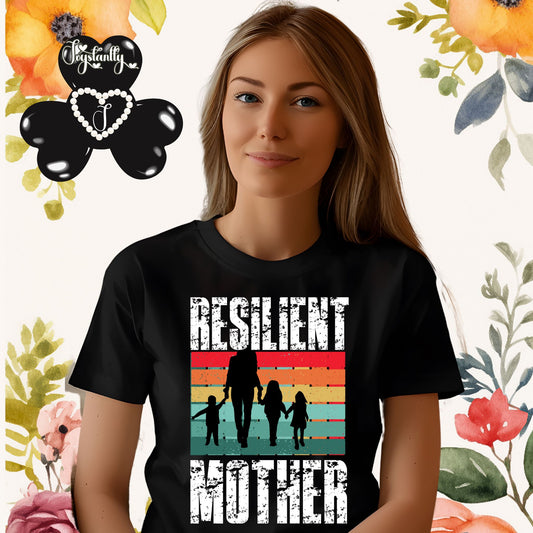 Perfect Black Shirt For Strong Moms. Perfect Shirt For Moms.
