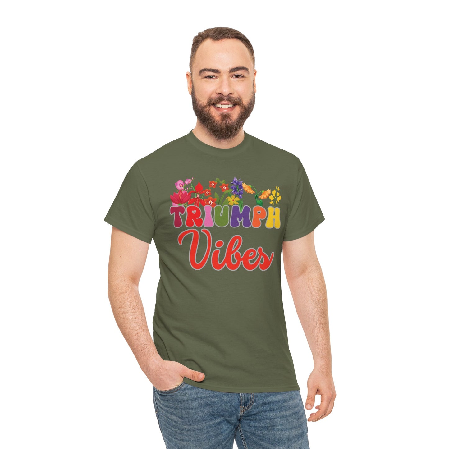 Triumph Vibes Tee | Super Shirt for Positive Affirmations