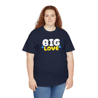 Embroidered T-Shirt | Big Love  | Strong Shirt
