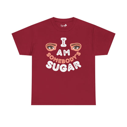 Funny Shirt For Wives (Front and Back Prints) | I am Somebody's Sugar | Super T-shirt