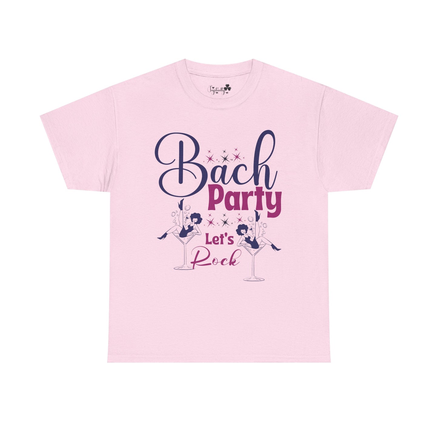 Cute Bachelorette Party Shirt | Bach Party, Let's Rock | Super T-shirt