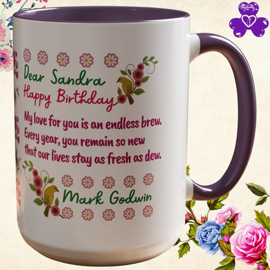 Personalized Birthday Mug for Wives 