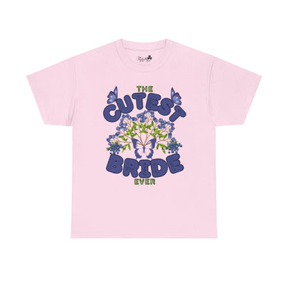Cute Bachelorette Party Shirt | The Cutest Bride | Super T-shirt
