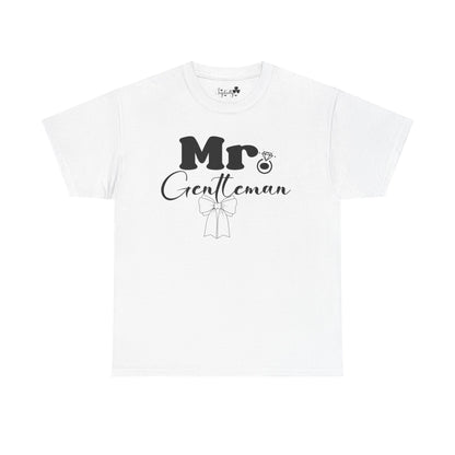 Couple Matching T-shirts | Mrs. Gentlewoman + Mr. Gentleman | Two Super shirts