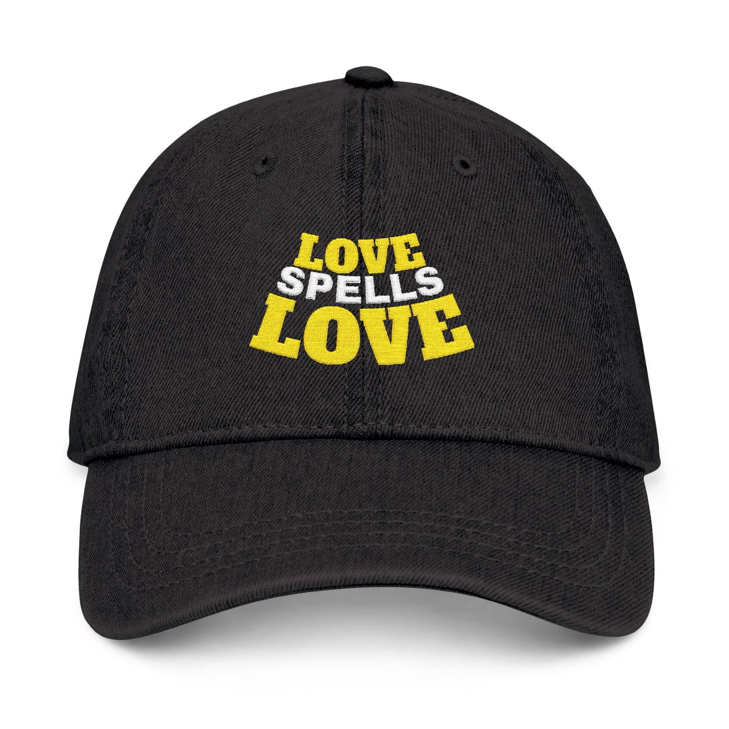 Embroidered Denim Cap | Love Spells Love | Strong Cap