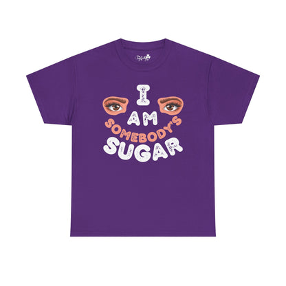Funny Shirt For Wives (Front and Back Prints) | I am Somebody's Sugar | Super T-shirt