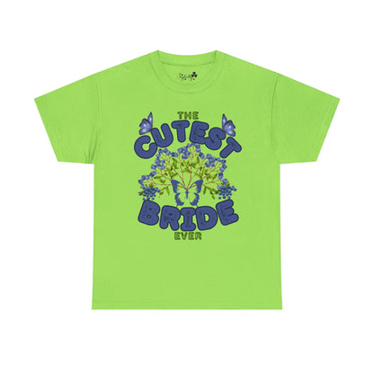Cute Bachelorette Party Shirt | The Cutest Bride | Super T-shirt