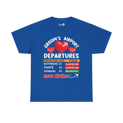 Couple Engagement Party T-shirts | Groom's and Bride's Airport | Super Shirts