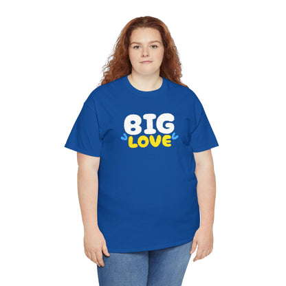 Embroidered T-Shirt | Big Love  | Strong Shirt