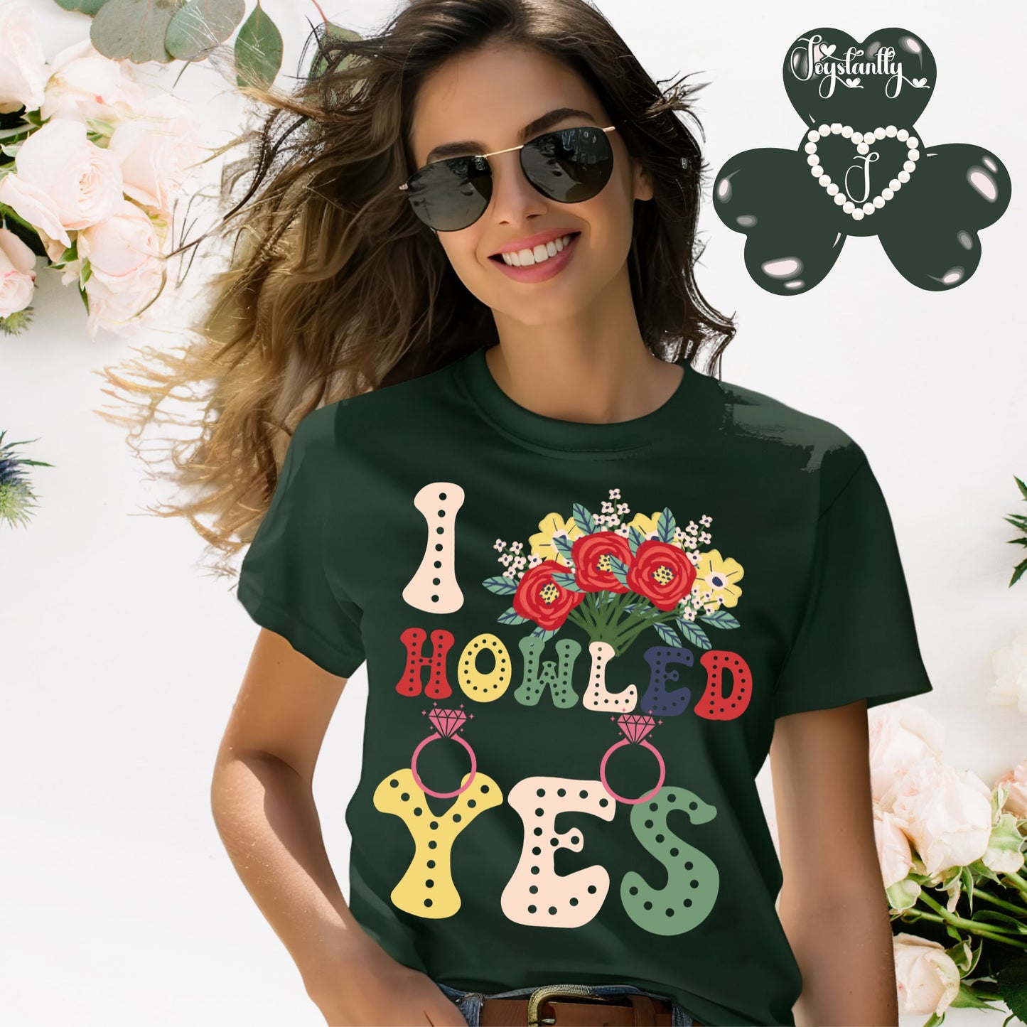 Bridal Shower Forest Green T-Shirt
