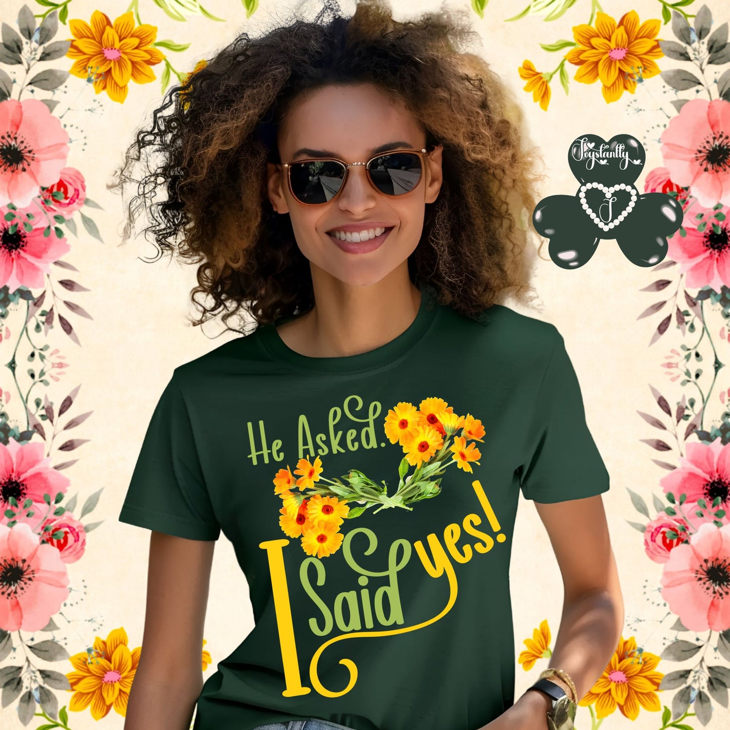Bridal Shower Forest Green T-shirt