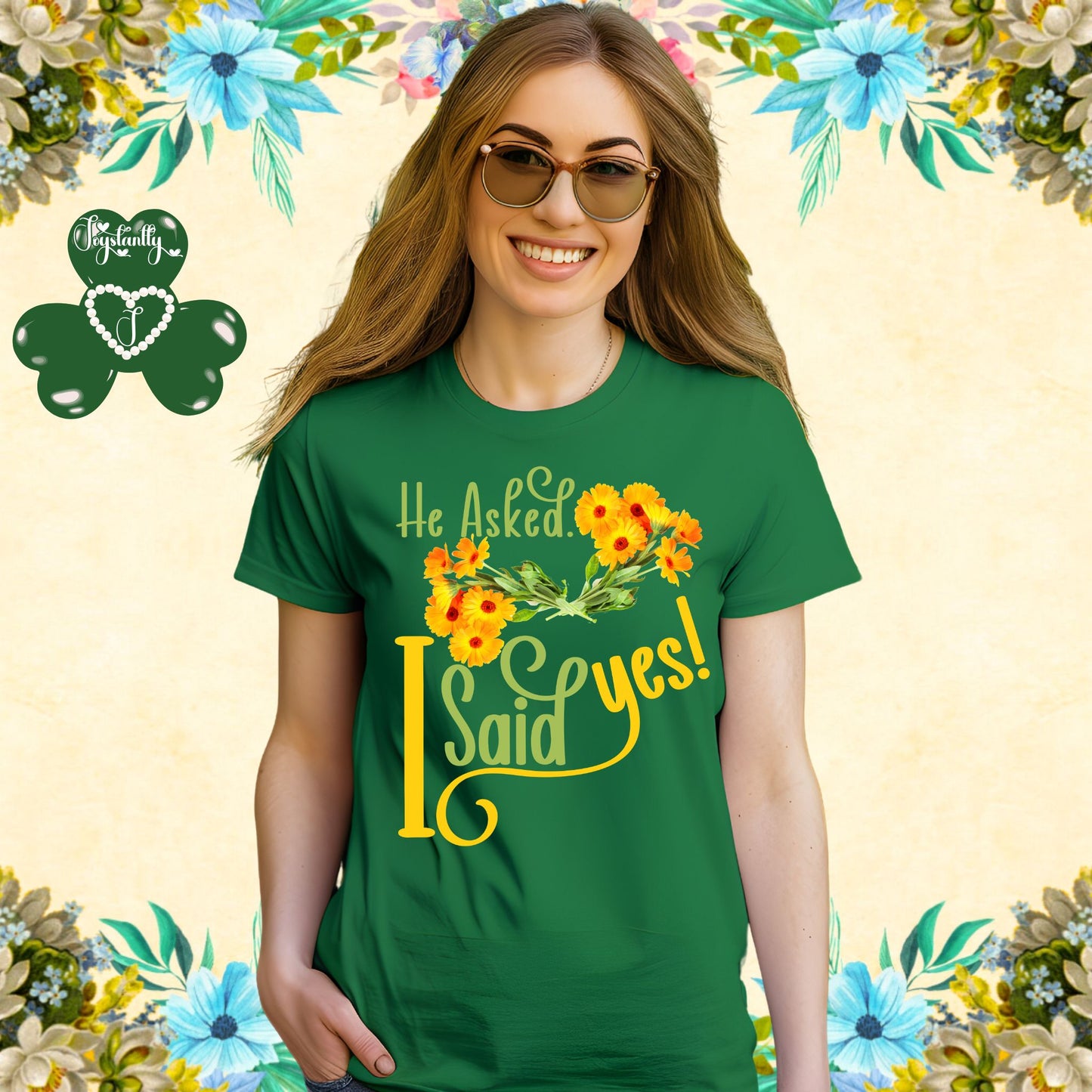 Bridal Shower Kelly Green T-shirt