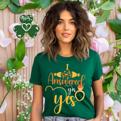 Bridal Shower Kelly Green T-shirt