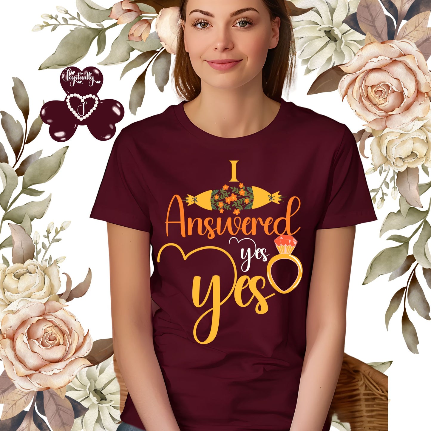 Bridal Shower Maroon T-shirt