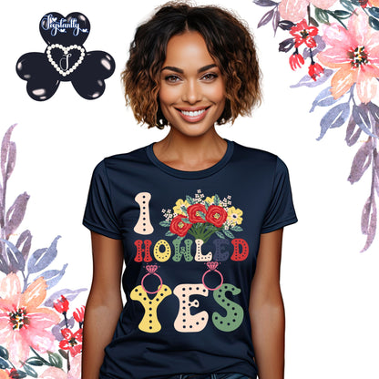 Bridal Shower Navy Blue T-Shirt