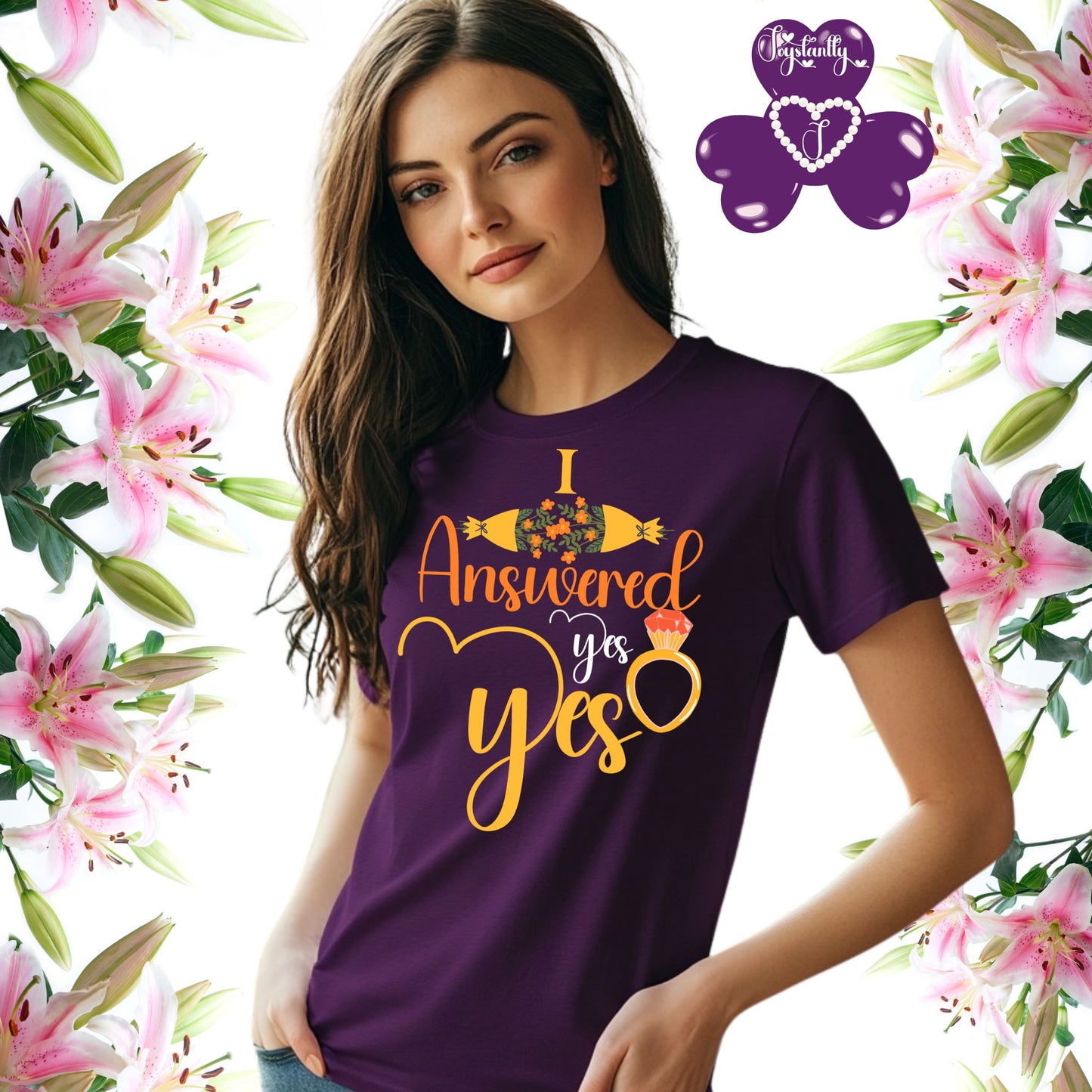 Bridal Shower Purple T-shirt