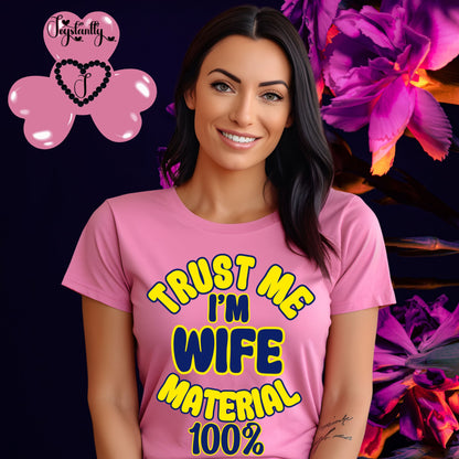 Azalea Pink T-shirt. Funny T-shirt for Engagement Party.