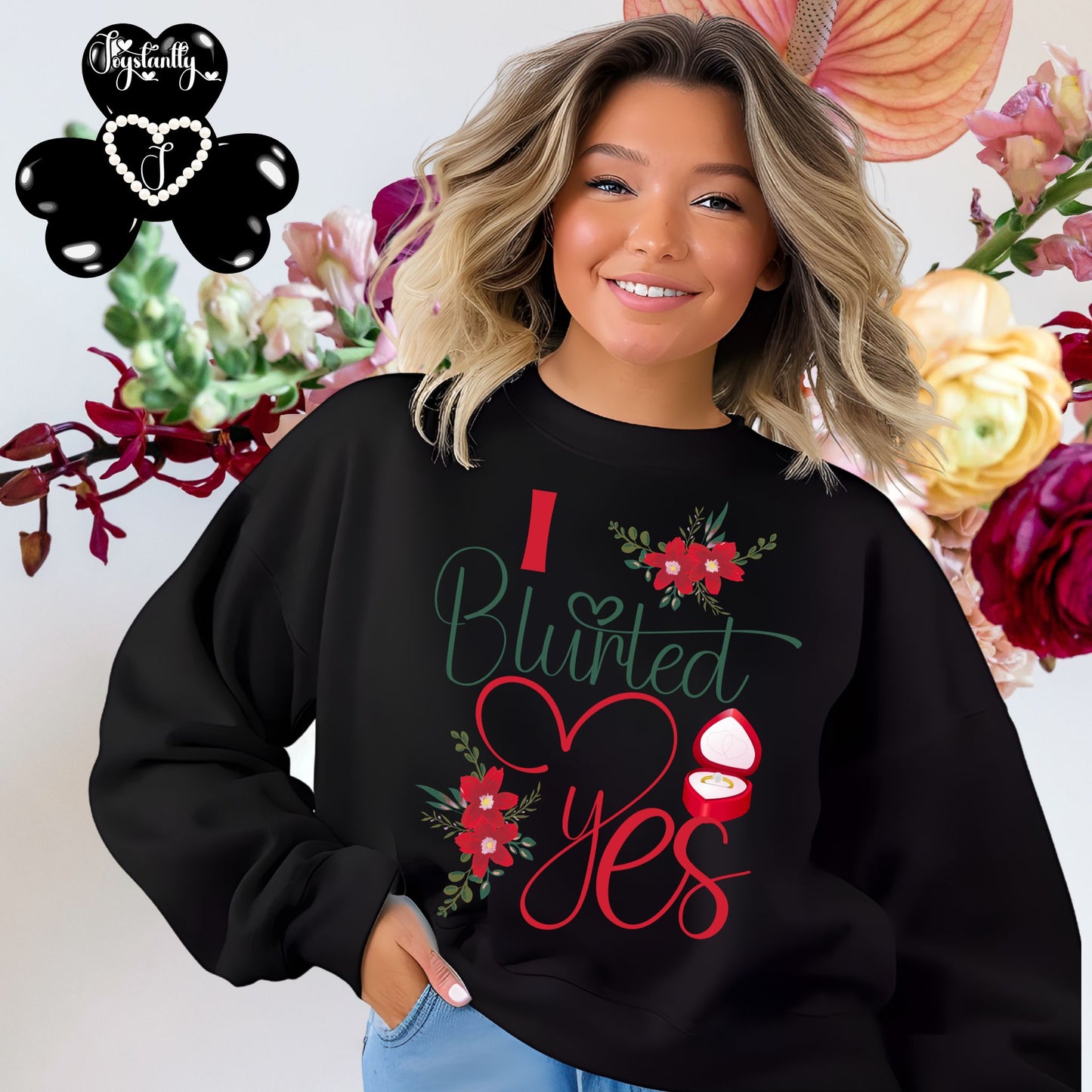 Bachelorette Party Black Sweatshirt