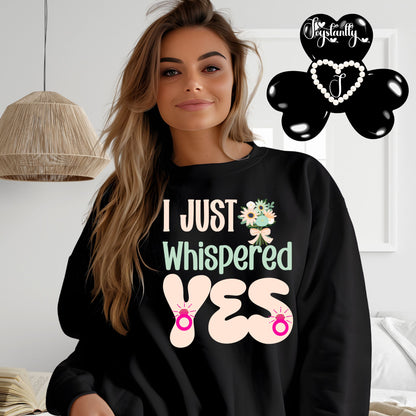 Bachelorette Party Black Sweatshirt