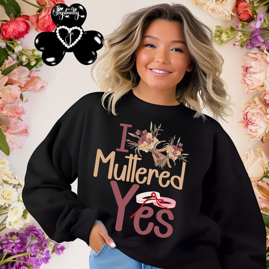 Bachelorette Party Black Sweatshirt