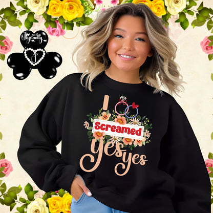 Bachelorette Party Black Sweatshirt