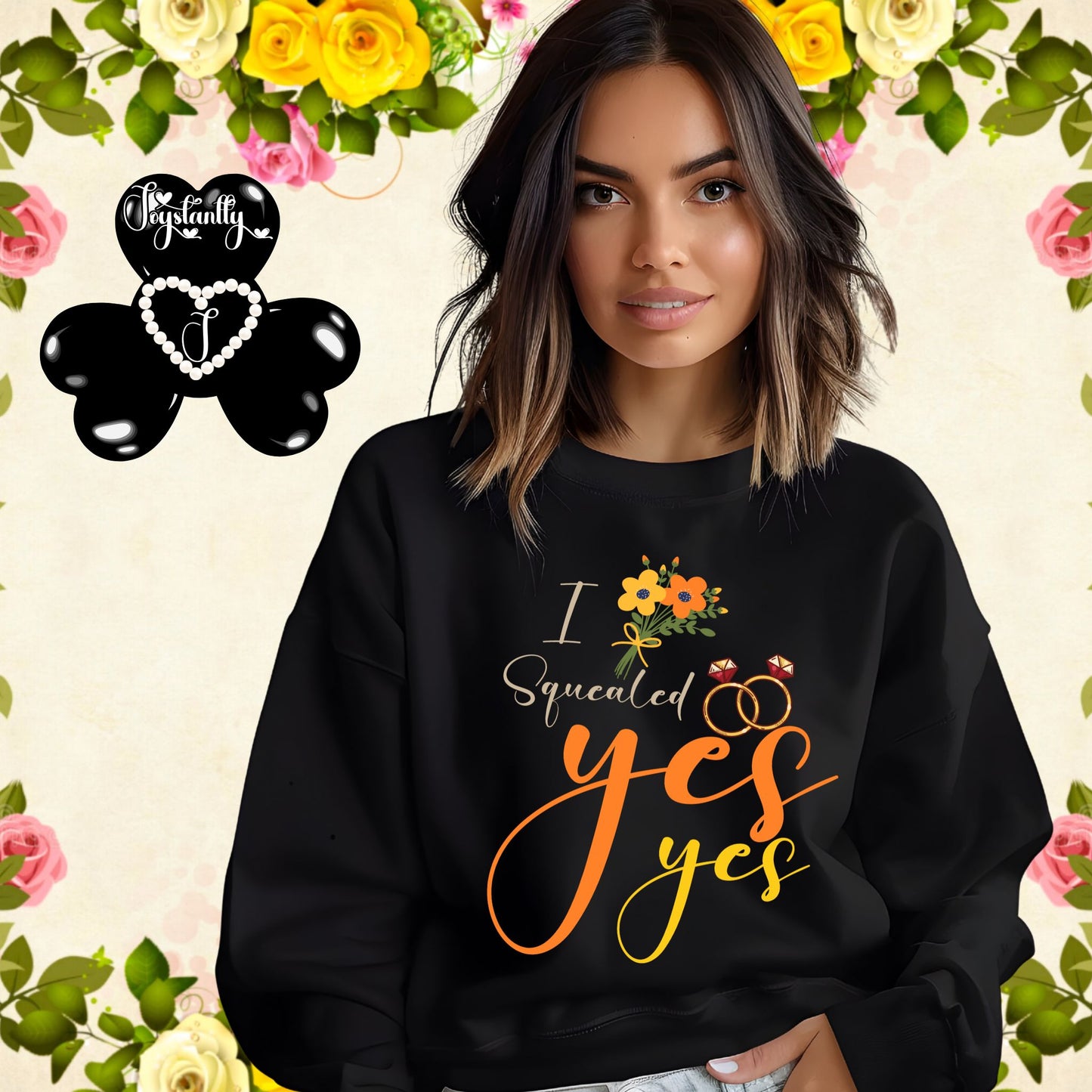 Bachelorette Party Black Sweatshirt