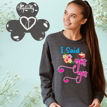 Bachelorette Party Dark Heather Sweatshirt