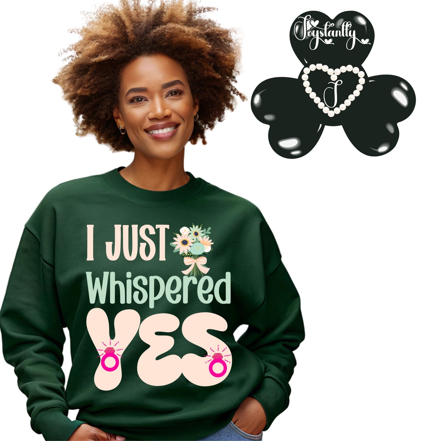 Bachelorette Forest Green Sweatshirt