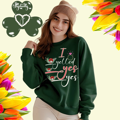 Bachelorette Party Forest Green Sweatshirt