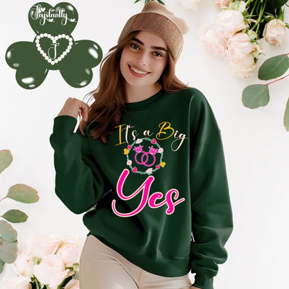 Bachelorette Party Forest Green Sweatshirt