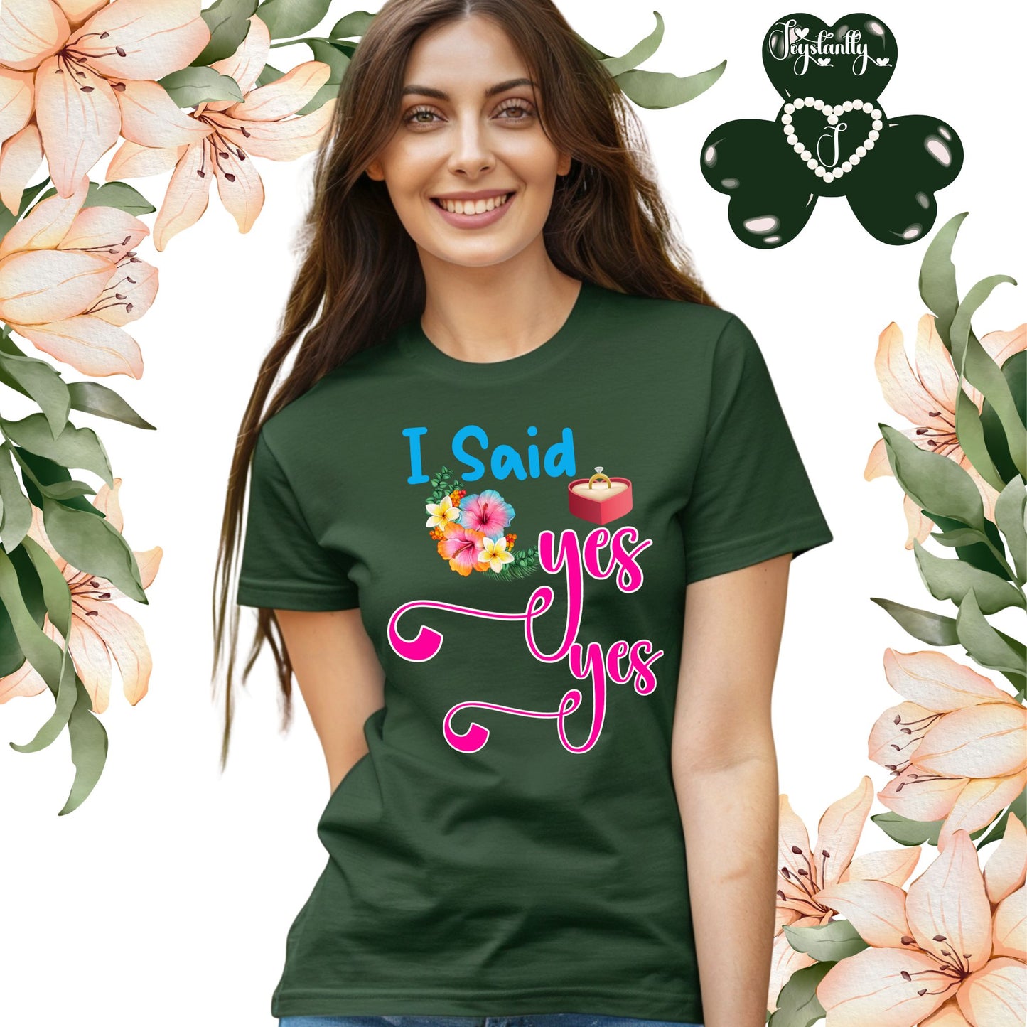 Bachelorette Forest Green T-Shirt