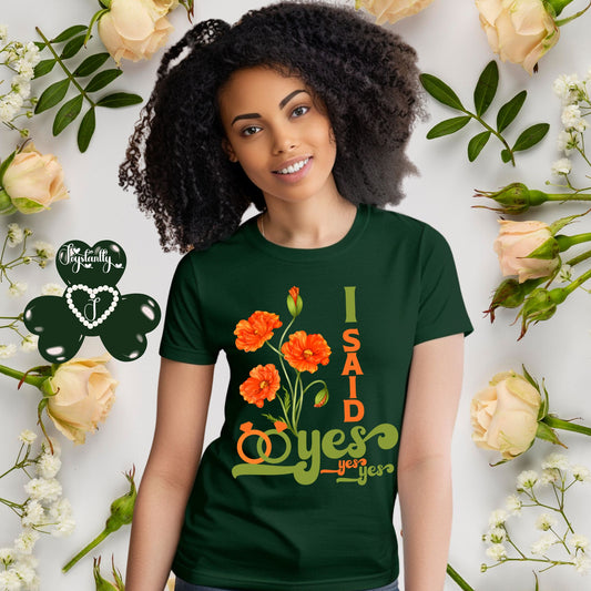 Bachelorette Forest Green T-Shirt