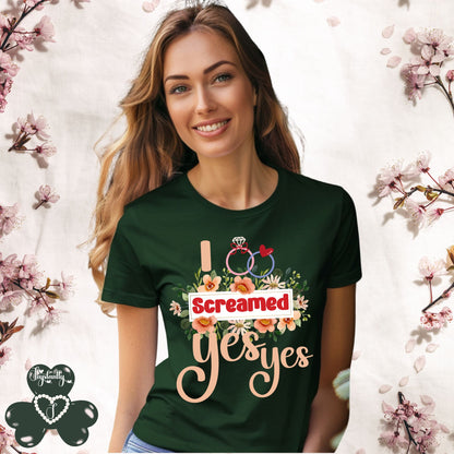 Bachelorette  Forest Green Shirt