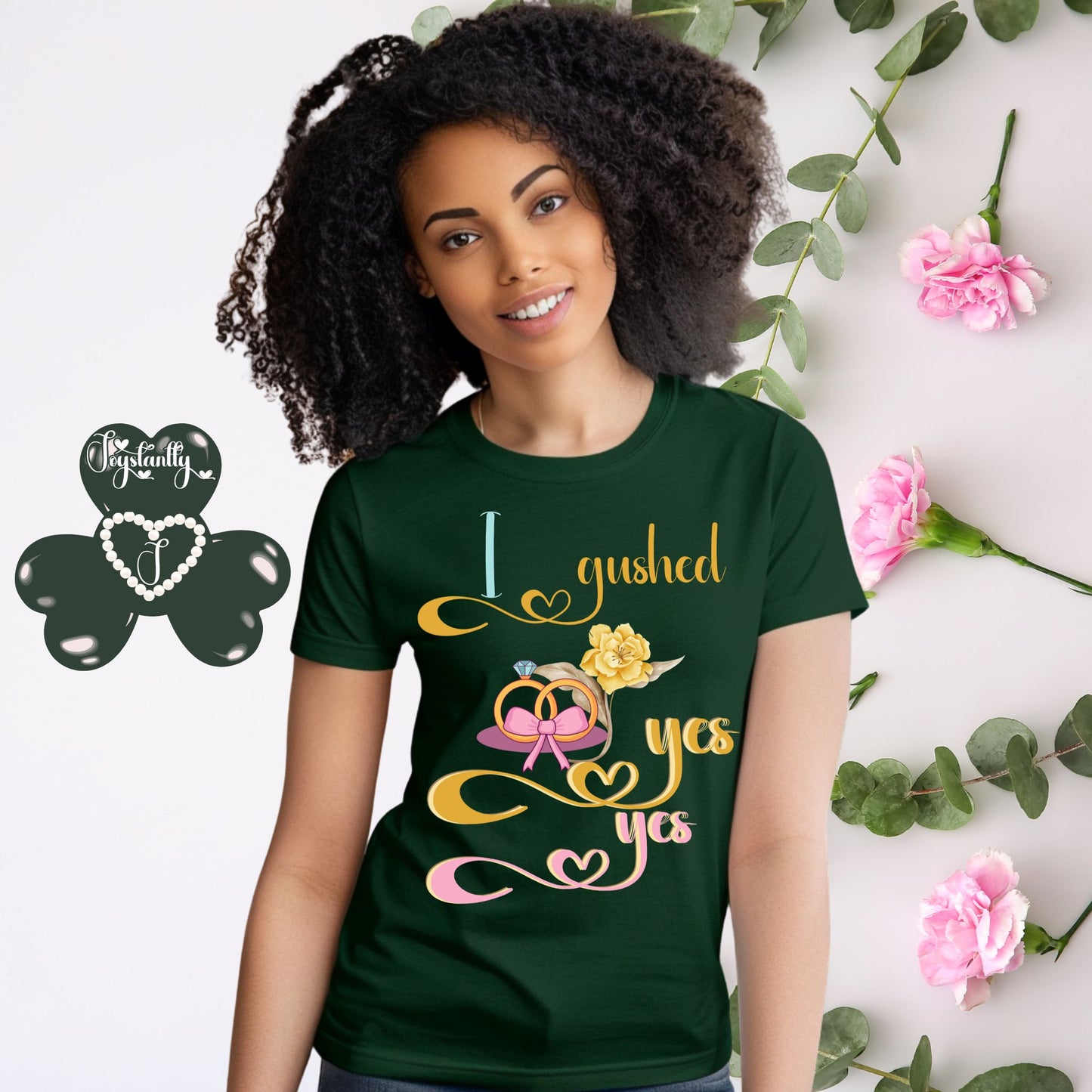 Bachelorette Forest Green Shirt