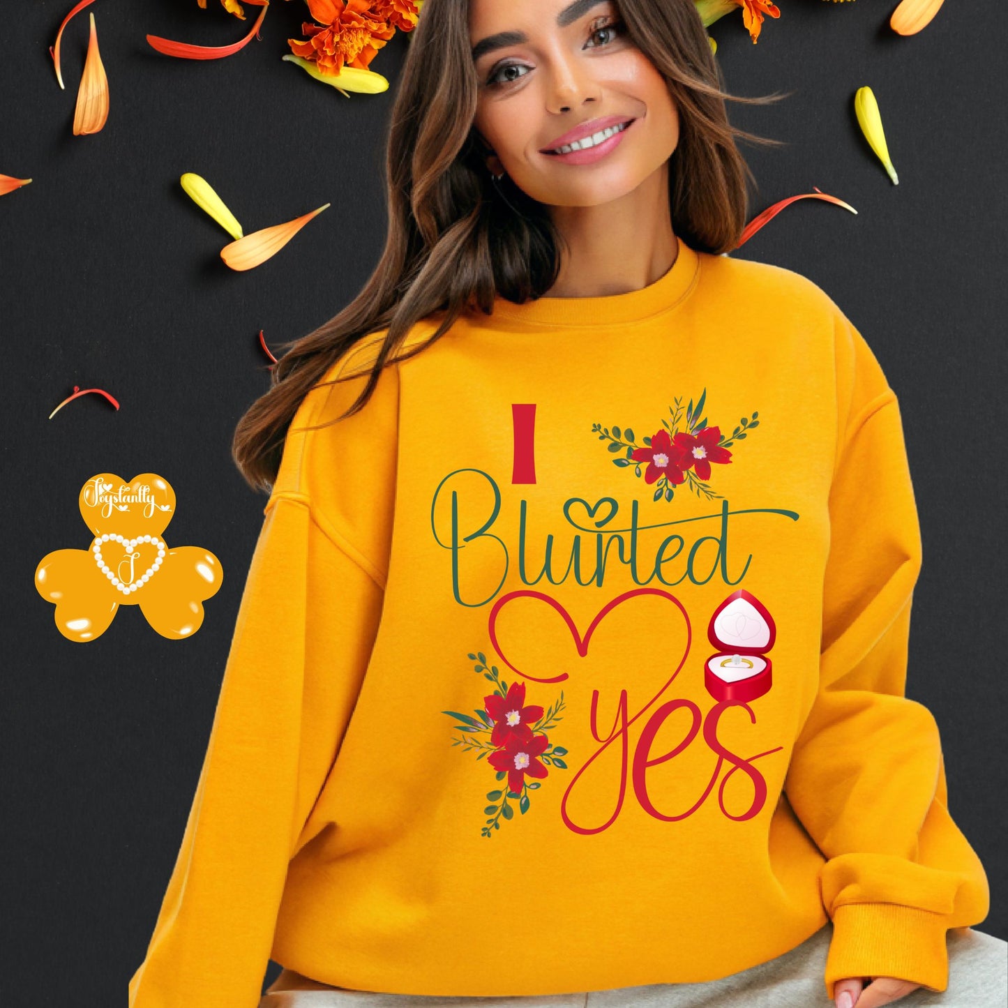 Bachelorette Party  Gold Sweatshirt