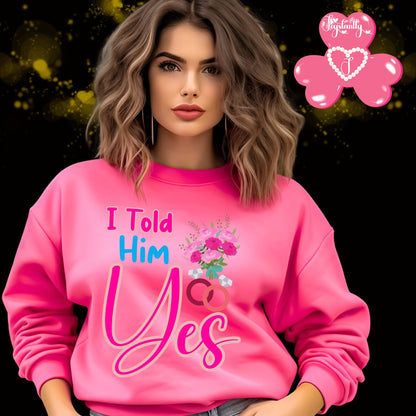 Bachelorette Party Heliconia Deep Pink Sweatshirt