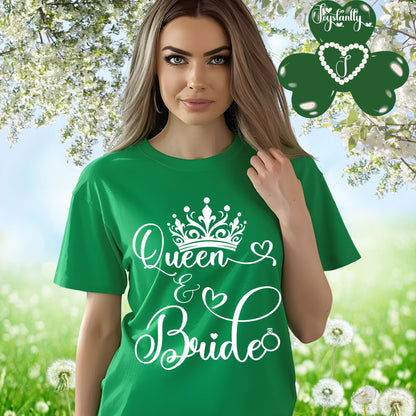 Bachelorette Party Shirt. Kelly Green Shirt.