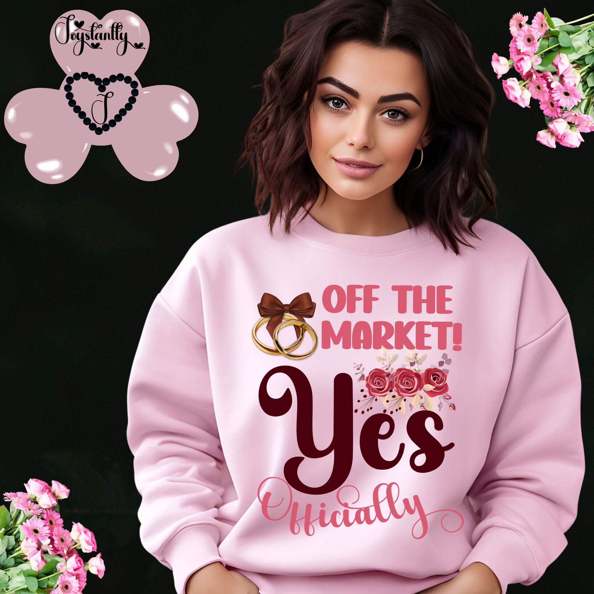 Bachelorette Party Light Pink Sweatshirt