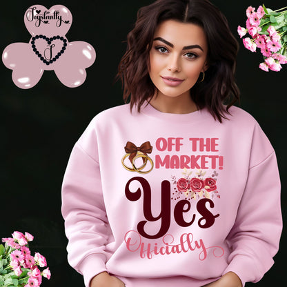 Bachelorette Party Light Pink Sweatshirt