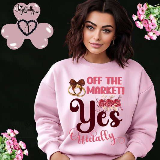 Bachelorette Party Light Pink Sweatshirt